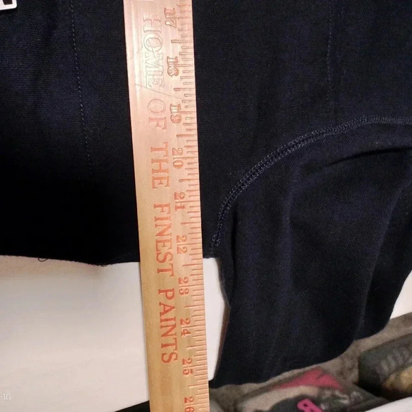 J. Crew Dark blue White trim size Medium Jacket pockets Cotton Unisex - Picture 7 of 9